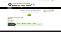 Desktop Screenshot of cheap-domains-registration.com